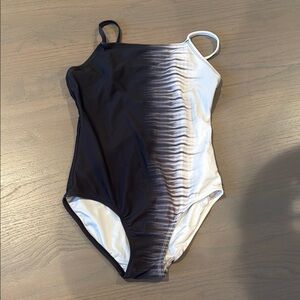 Target Black and White Kids Swim One Piece